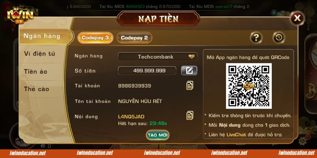 Hãy ngưng nạp khi sắp đạt ngưỡng không thể chi trả