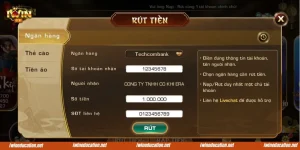 Rút tiền IWIN về ngân hàng là một trong những phương thức phổ biến nhất