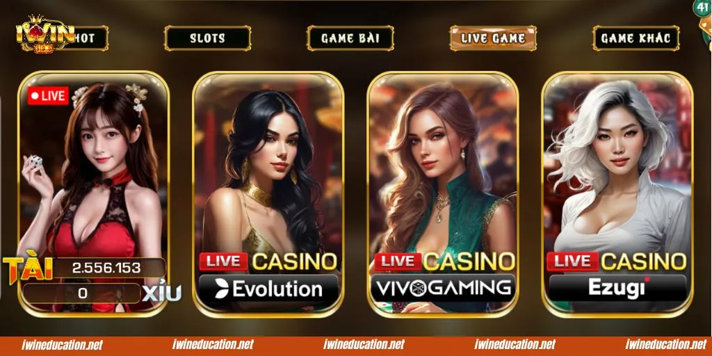 Kho casino trực tuyến vô cùng phong phú
